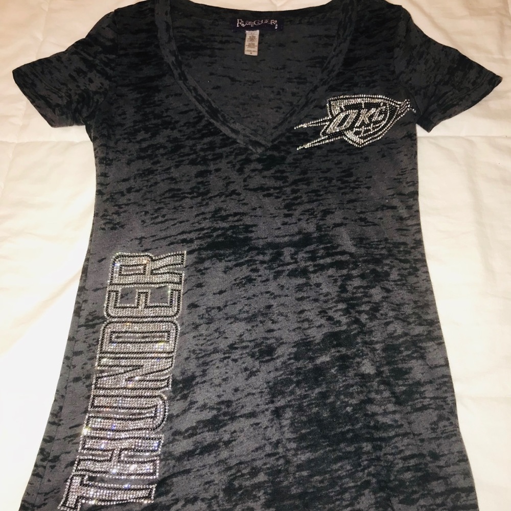 Blinged out Thunder tee